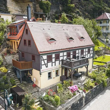 Ferienwohnungen Elbjuwel Rathen Esterno foto